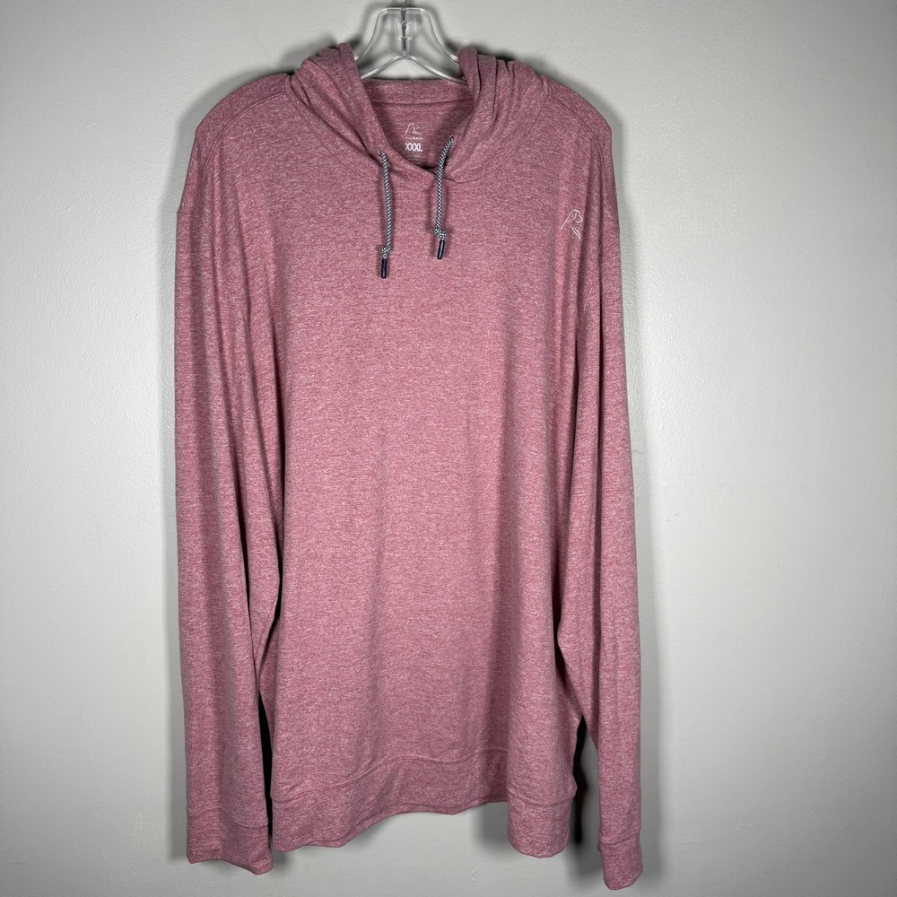 Rhoback Men's Hesi Performance Hoodie 3XL Red Golf Pullover